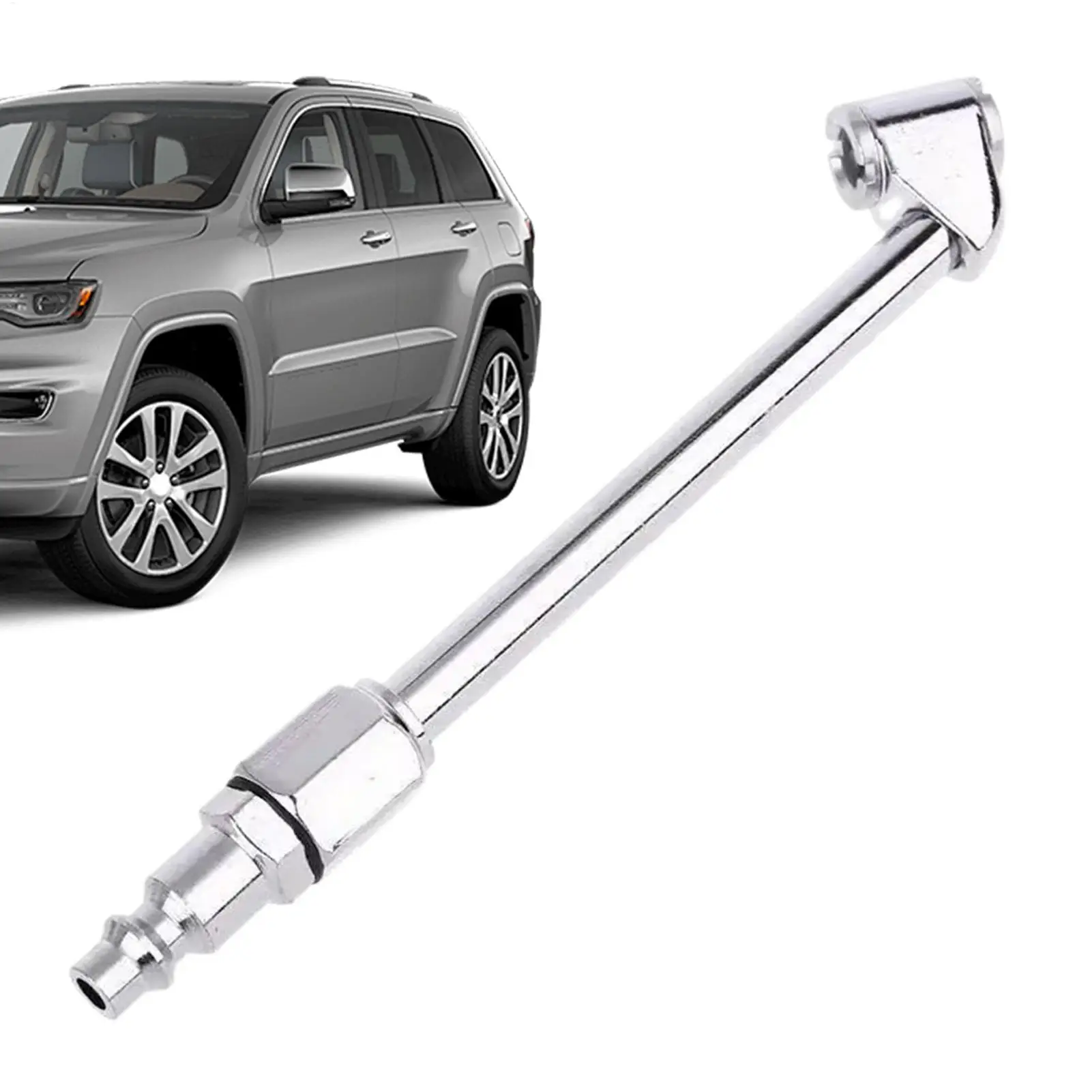 

1pcs RV Air Chuck Heavy Duty DualHead Tire Chuck Quick Plug For Inflator Gauge Compressor Accessories For Car Truck Bicycle Mot