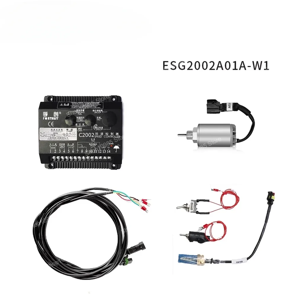 ESG2002A02A01A Long diesel engine modified electric start speed controller speed regulation Yanmar four protection