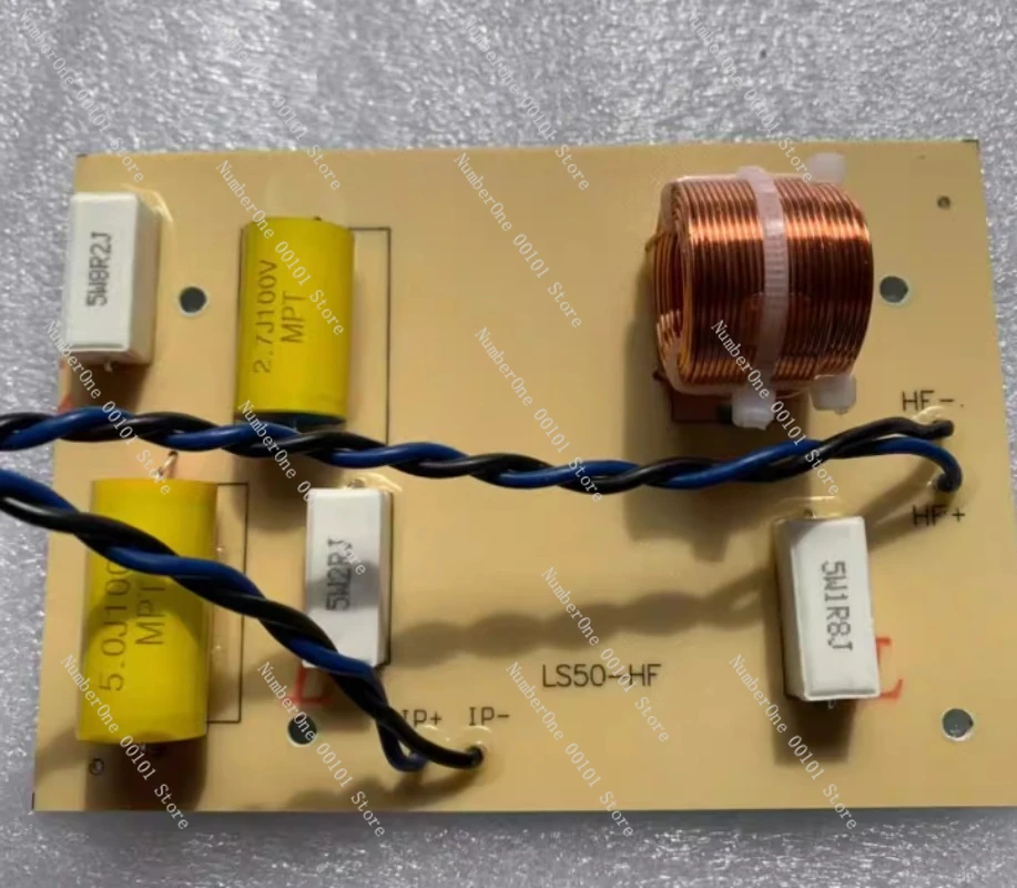 LS50 2-Way Frequency Divider Set, 4 Pcs 2 Treble & 2 Bass Crossover Board for Hi-Fi Speaker DIY