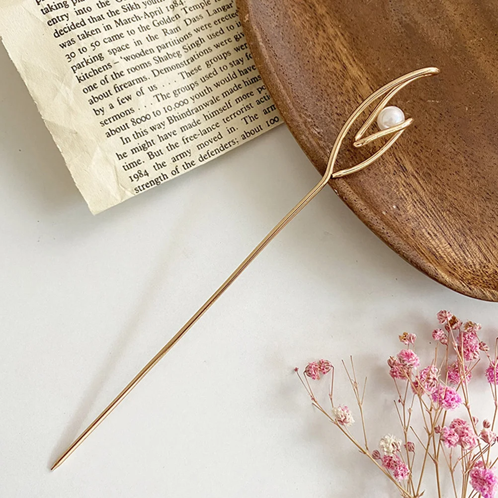 

3Pcs Vintage Hair Forks Hair Sticks Elegant Simple Style Accessories for Women Chignon Classic Hairstyle Decoration