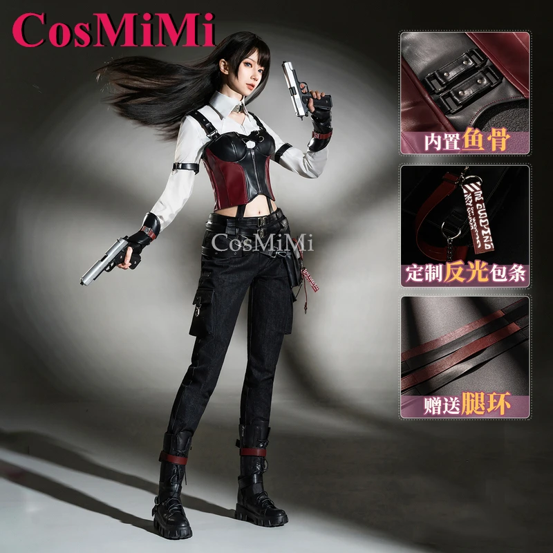 

CosMiMi Game Love And Deepspace Miss Hunter Косплей Костюм Милая великолепная боевая форма Карнавальная вечеринка Одежда для ролевых игр S-XL