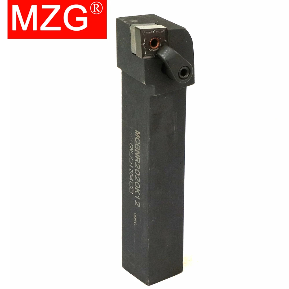 MZG MCGNR1616H12 MCGNR2020K12 MCGNR2525M12 MCGNR MCGNL External Turning Tool CNMG120404 Insert Lathe Bar Cutter CNC Holder