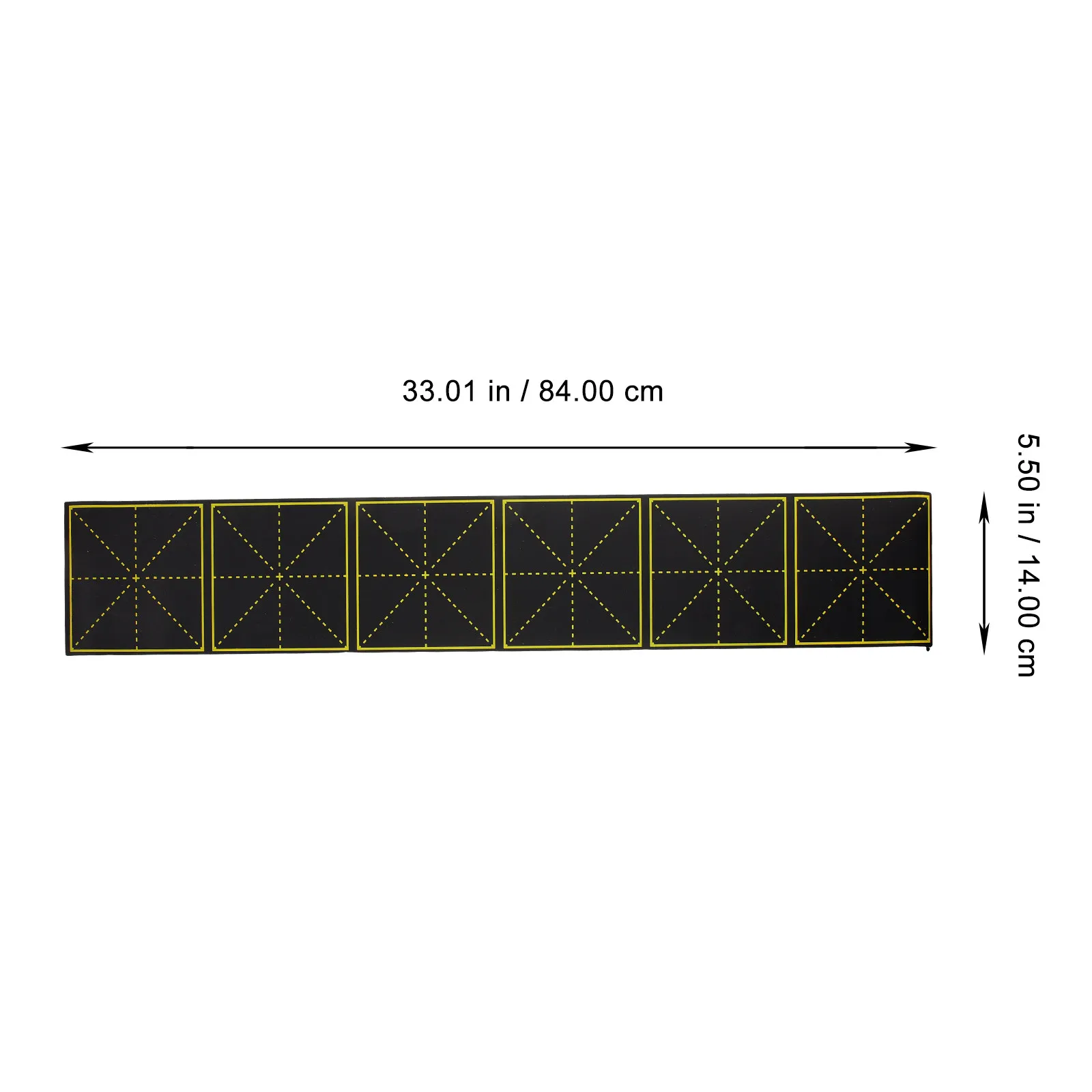 Magnetic Blackboard Sticker Set – Erasable Grid Chalkboard Drawing Board for Classroom Teaching & Message Board