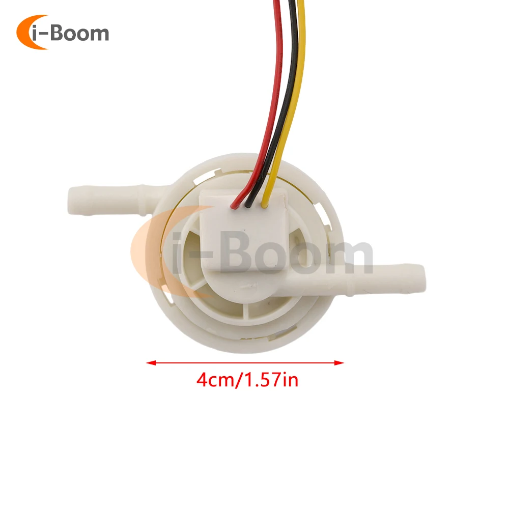 0.2-2.5L/min Water Coffee Flow Hall Sensor Switch Meter Flowmeter Counter Connect Hose Hall Effect Flowmeter