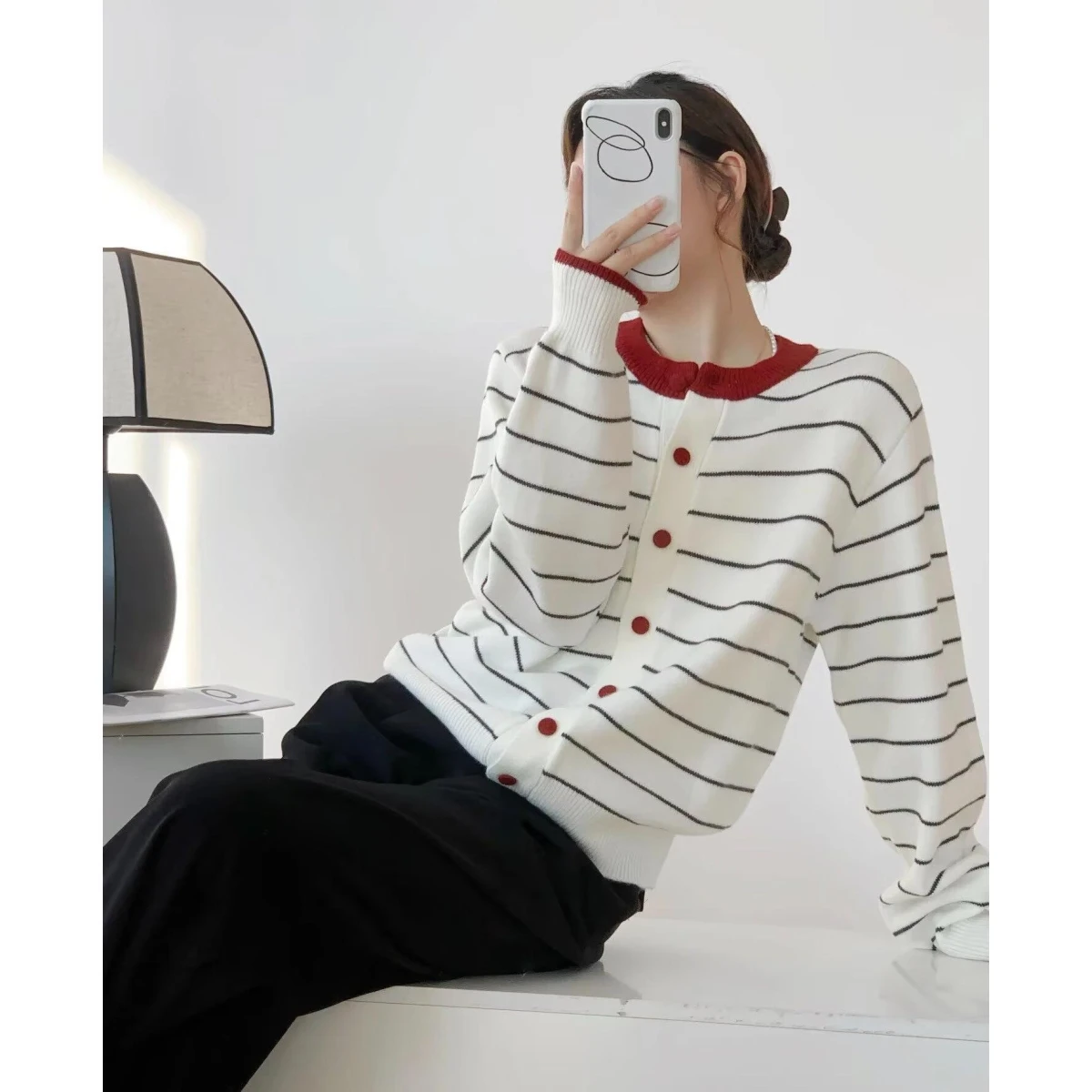 

Американский вязаный свитер с V-Ne, кардиган, мужской цветной повседневный свободный крой, зимняя верхняя одежда, мягкое полиэфирное волокно