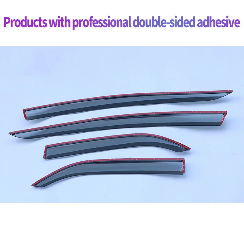 For Yaris Rain Eyebrows Toyota Yaris XP210 2020-on Window Visor view 4