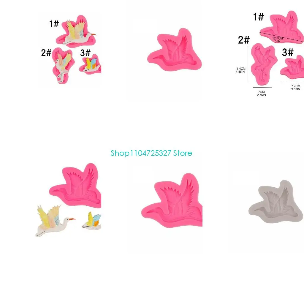 Белый-крана-зеленая-бобы-плесень-плесень-животного-мороженого-шоколадный-десерт-декор-шоколадный-десерт