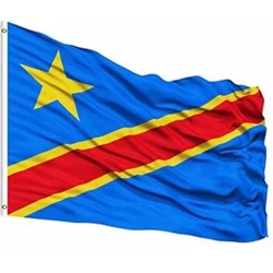 Congo flag waving on the wind Stock Flag custom hobby business history banner flag 90x150cm