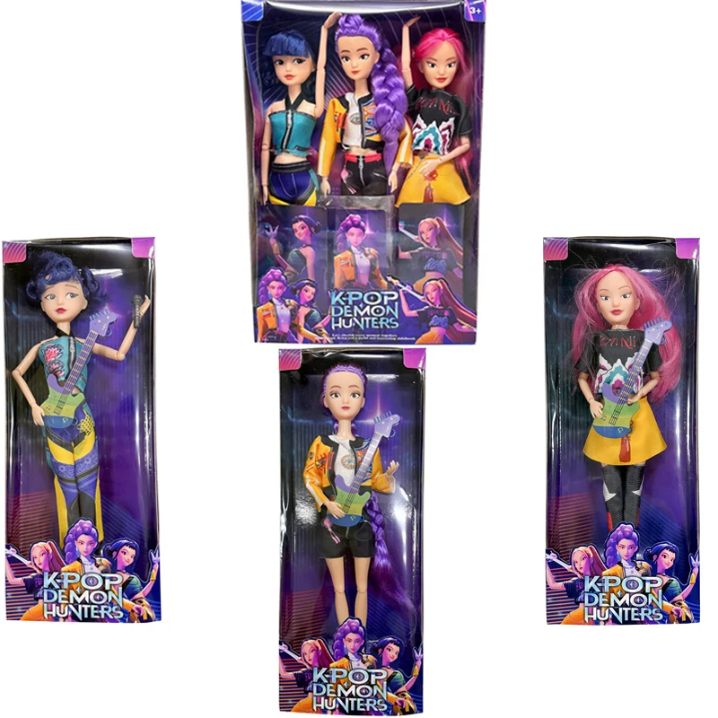

2026 аниме k pop охотники демонов группа охотников ведьм высокий внешний вид клей кукла девушка сердце декоративная кукла праздничные подарки