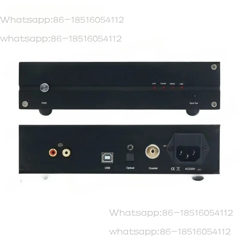 L1541DAC Gold TDA1541 DAC Decoder Without TDA1541 7220 Chips Support Coaxial And Optical Fiber Input