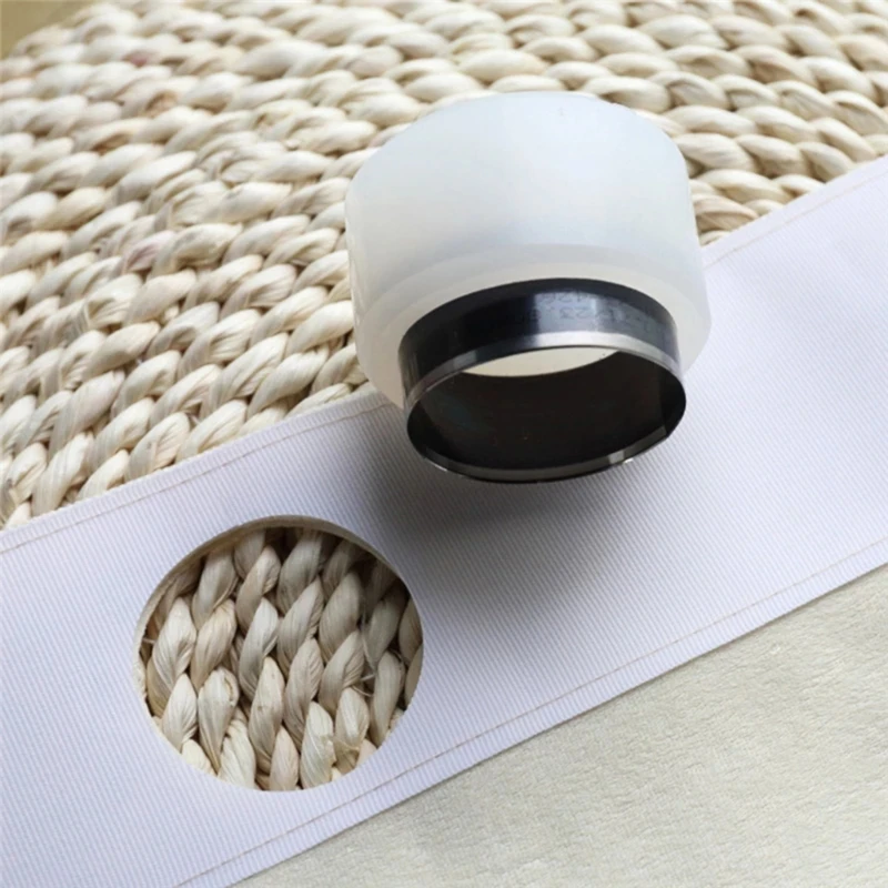 Curtain Hole Puncher with Mat Curtain Cloth Grommet Tape Ring Punches Tools for Anti-fly Insect Curtain Handy Tool Y5GB