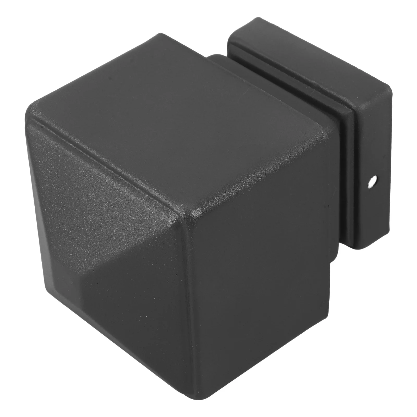 

Metal Fence Post Cap 2.4x2.4 Dark Grey Matte Pyramid Square Deck Post Cap Guardrail Railing Wood Mailbox Protective Cover