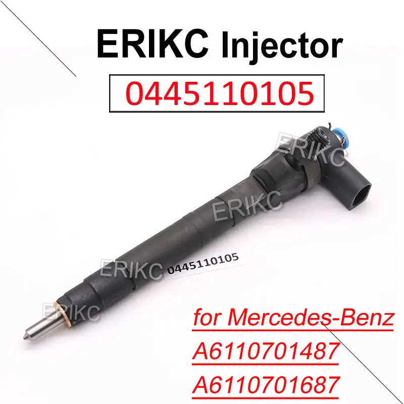 

0445110105 Diesel Injector 0445110106 Fuel Injection 0445110107 0445110108 for Mercedes Dodge Sprinter A6110701487 A6110701687