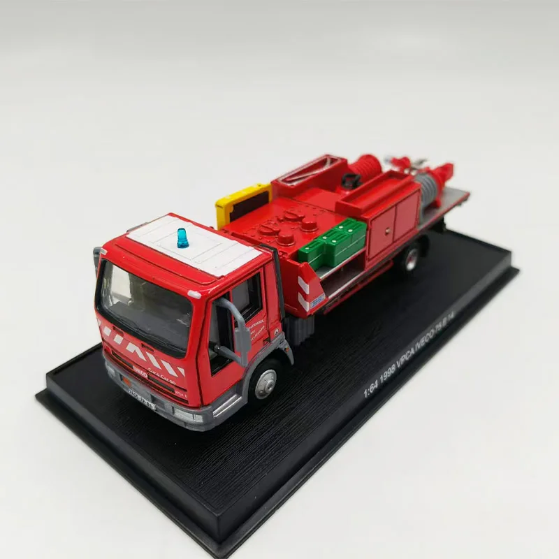 1:64 Scale 1988 75 E14 High Pressure Water Gun Fire Truck Alloy Car Model Diecast & Toy Adult Fans Collectible Souvenir Gifts