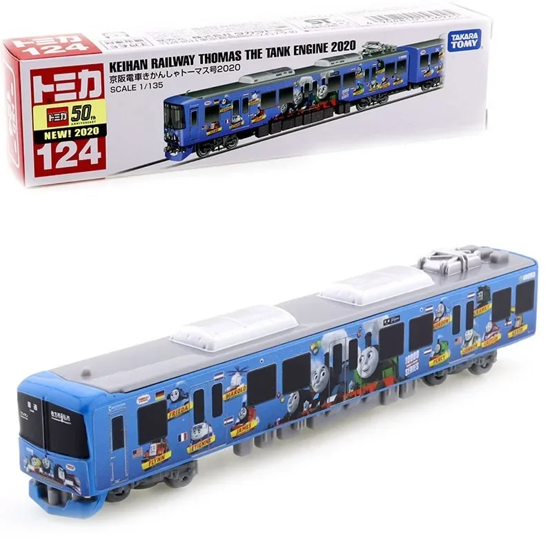 TAKARA TOMY TOMICA 토마스 케이한 전기 자동차 합금 모델, 어린이 컬렉션 장식 장난감, 어린이 휴일 선물