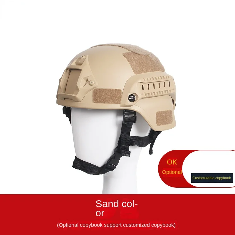 MICH2000 Special Forces Action Edition casco tattico Army Fan light Rail Mickey Helmet CS Riot Gear