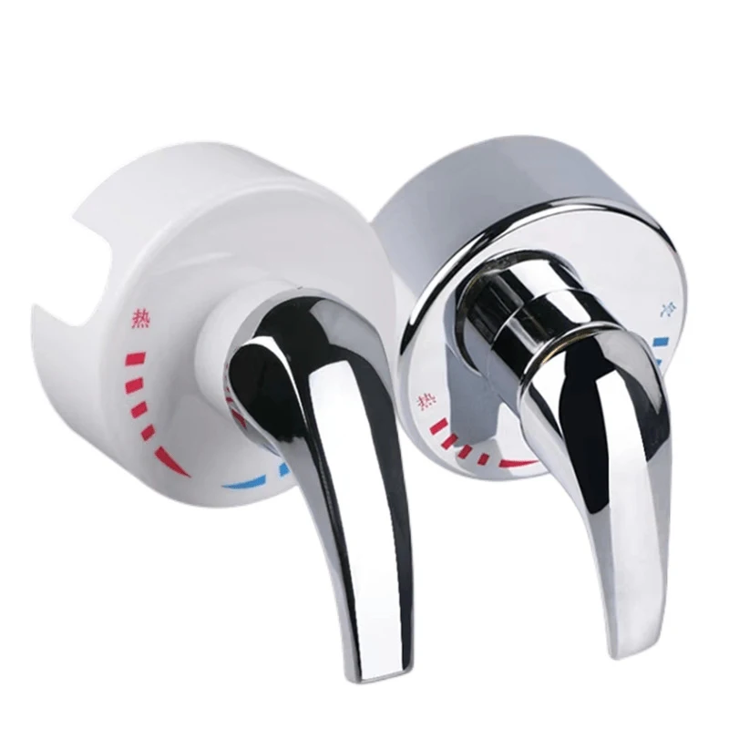 Wall-mounted mixing valve shower valve hot and cold switch