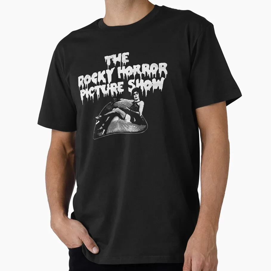 

The Rocky Horror Picture Show Shirt 1975 Dr Frank N Furter Tshirt Retro Musical Tee Shirts Gift for men All size S-6XL tops