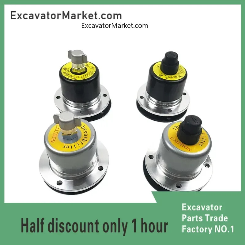 For 200/230/250/350-6e-8 Breathing Filter Element Exhaust Valve Hydraulic Oil Tank Cover Excavator Accessories High Quality