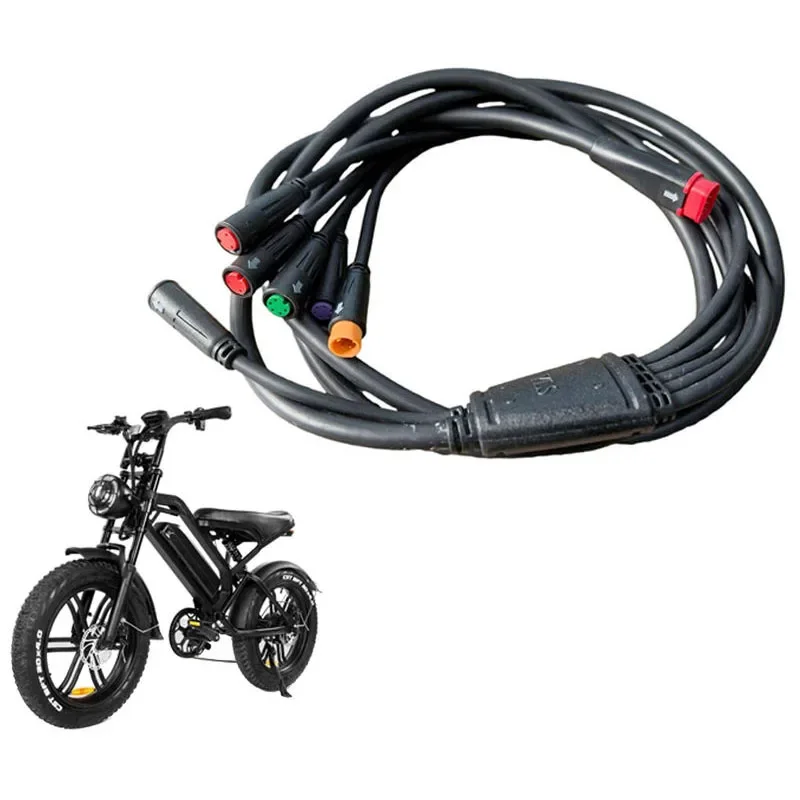 20 Inch Integrated Waterproof Wiring Harness Spare Parts For V20 Electric Bicycle And Fat Bike Replacement Cable Component