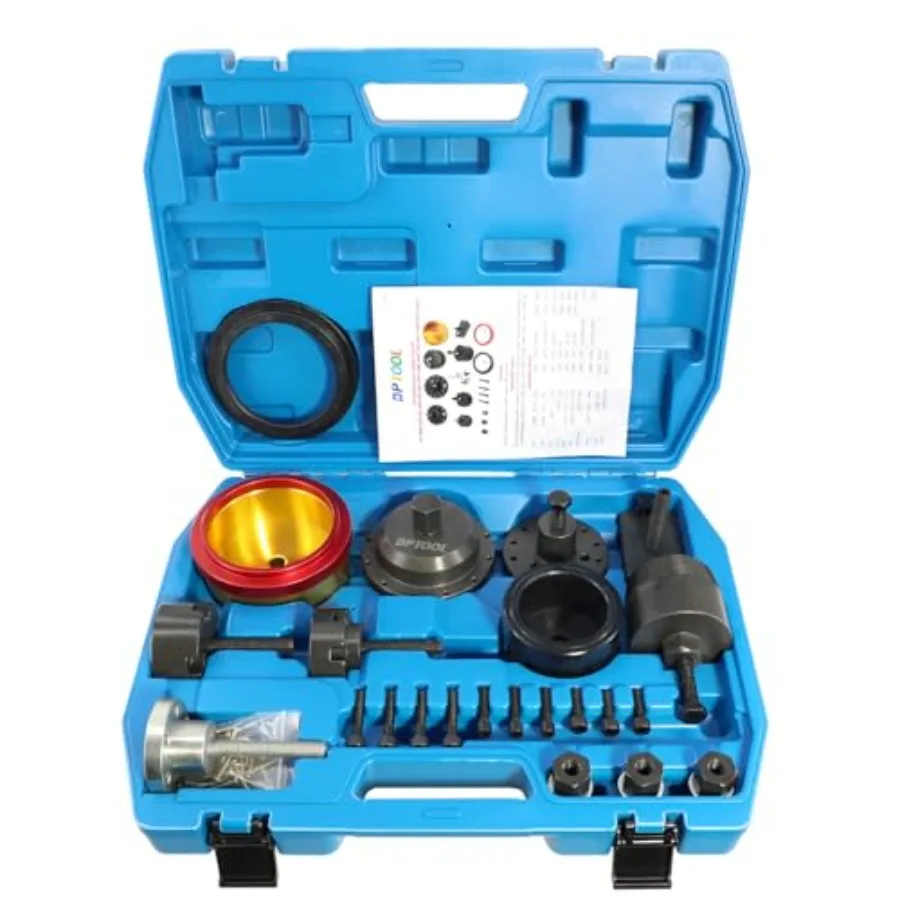 

Crankshaft Oil Seal Remover installer Kit Front Rear Seal Tool Set Compatible with N20 B38 N40 N42 N45 N45T N46 N46T N52 N53 N5