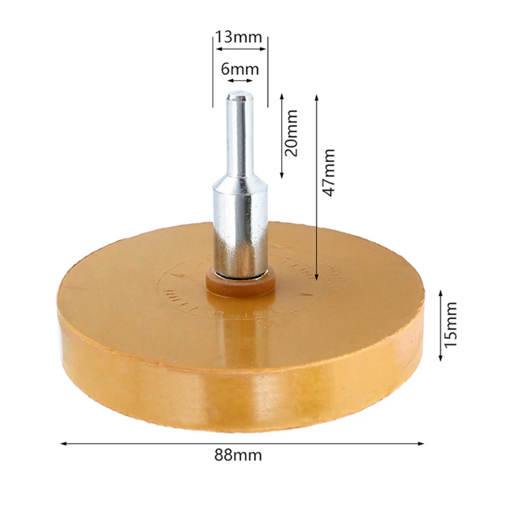 For Trucks For Cars Car Detailing Decal Eraser Car Sticker Removal Drill Attachment For Sticker Removal 84mm Size