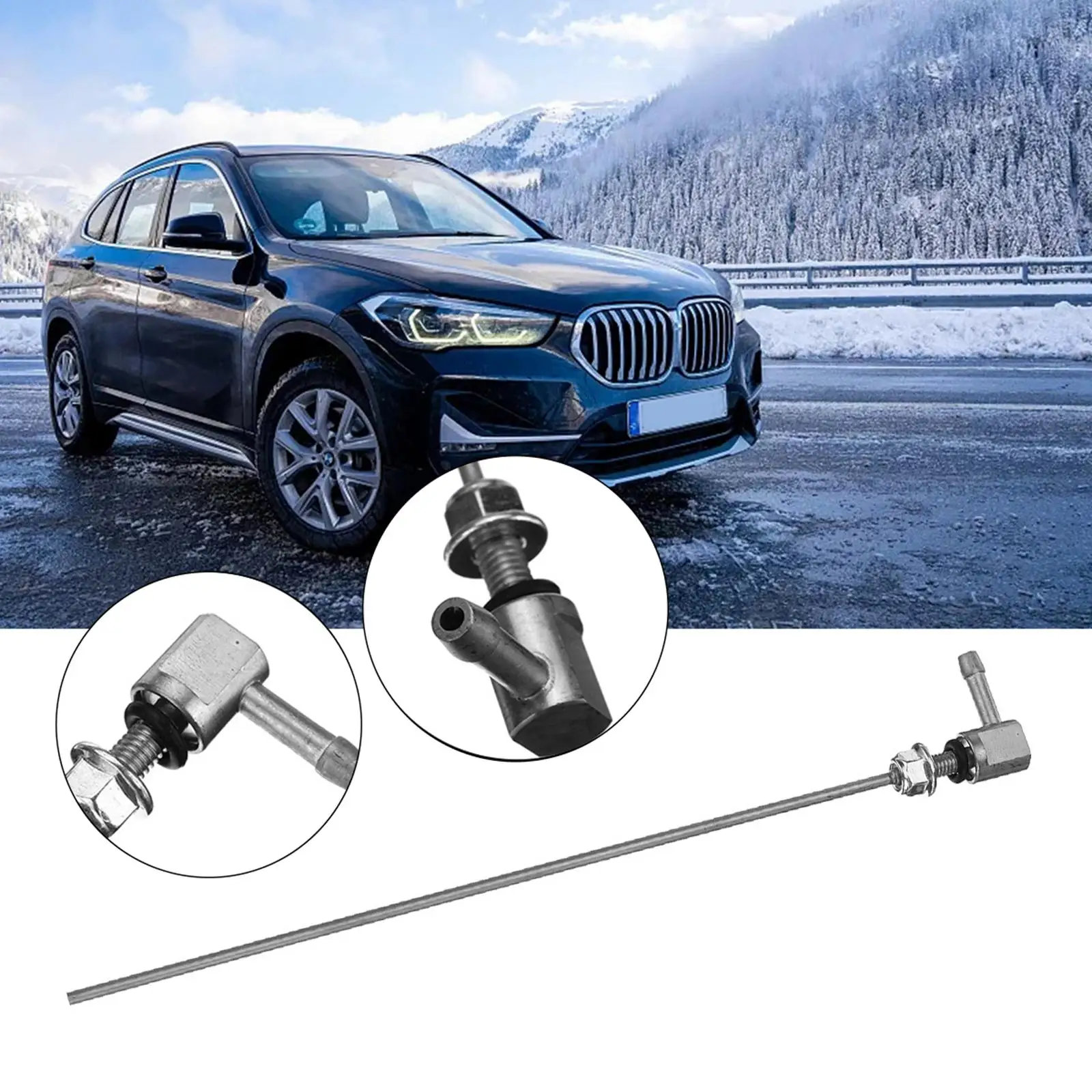 40.5Cm Brandstoftank Standpijp Slangklem Vervanging Brandstofslang Aansluiting Voor Webasto Eberspacher