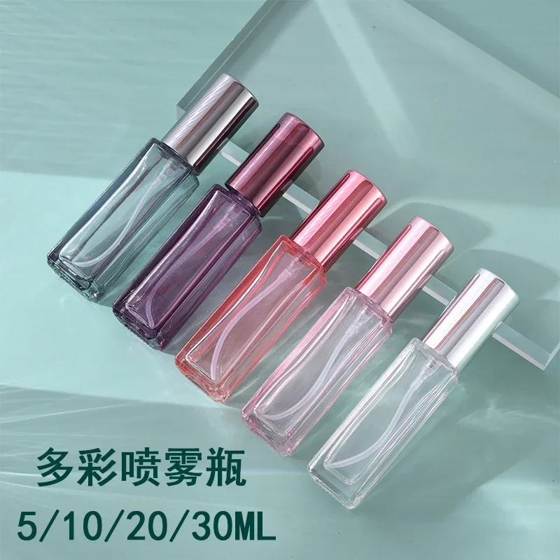 10ml Stained Glass Coated Perfume Spray Bottle Portable Mini Perfume Storage Bottle Travel Cosmetic Sub-Bottling Beauty Tool