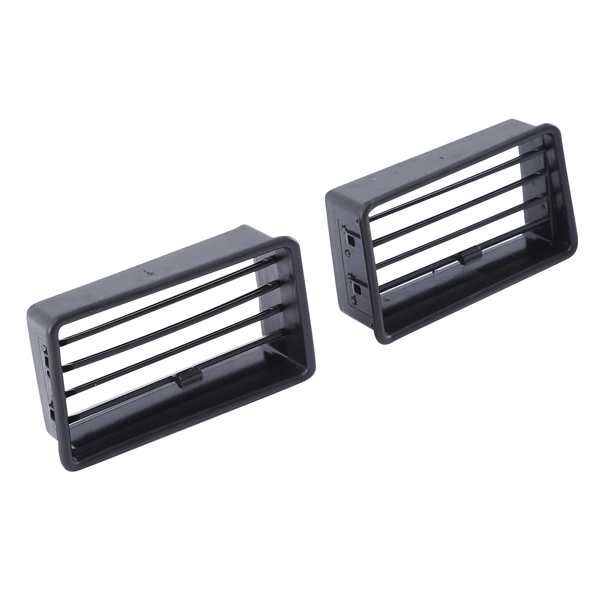 Lower Air Vent Set Left & Right ABS Plastic Air Outlet Cover For Honda Goldwing GL1800 2001-2010 Black / Chrome Optional