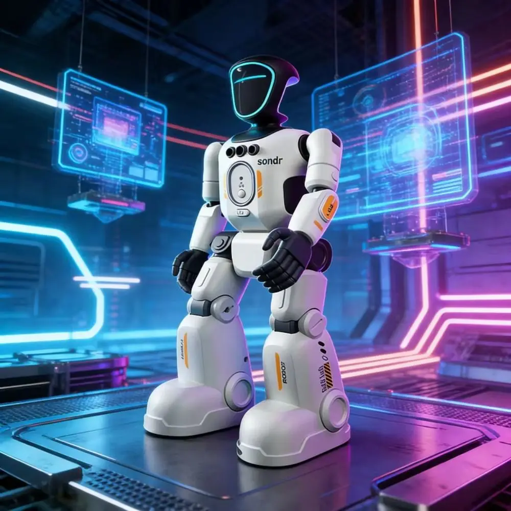 Gesture Sensing RC Robot Programming Function Dancing Function Intelligent Robot Breathing Light 2.4G Remote Control