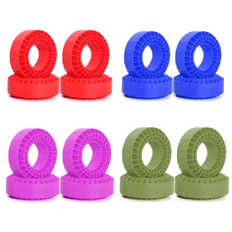 

4pcs Silicone Rubber Insert Foam Fit 118-122mm (4.75" OD) 1.9" Wheel Tires for 1/10 RC Crawler Rigs TRX4 SCX10 Capra TF2 GEN8