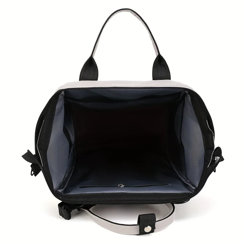 حقيبة ظهر للأم متعددة الوظائف، كبيرة وأنيقة. هدية مثالية لعيد الهالوين وعيد الشكر وعيد الميلاد! تسوق الآن. #6