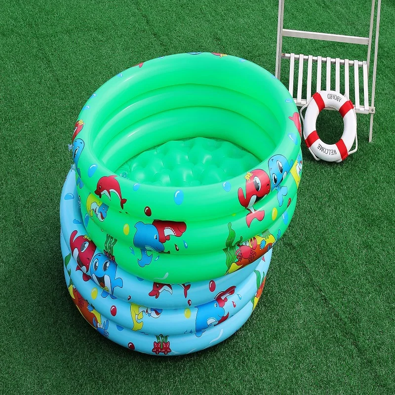 Baby Inflatable Swimming Pool Kids Toy Summer Soft Fun Basin Bathtub Water Game Portable Children Pools Outdoors Sport Play Toys