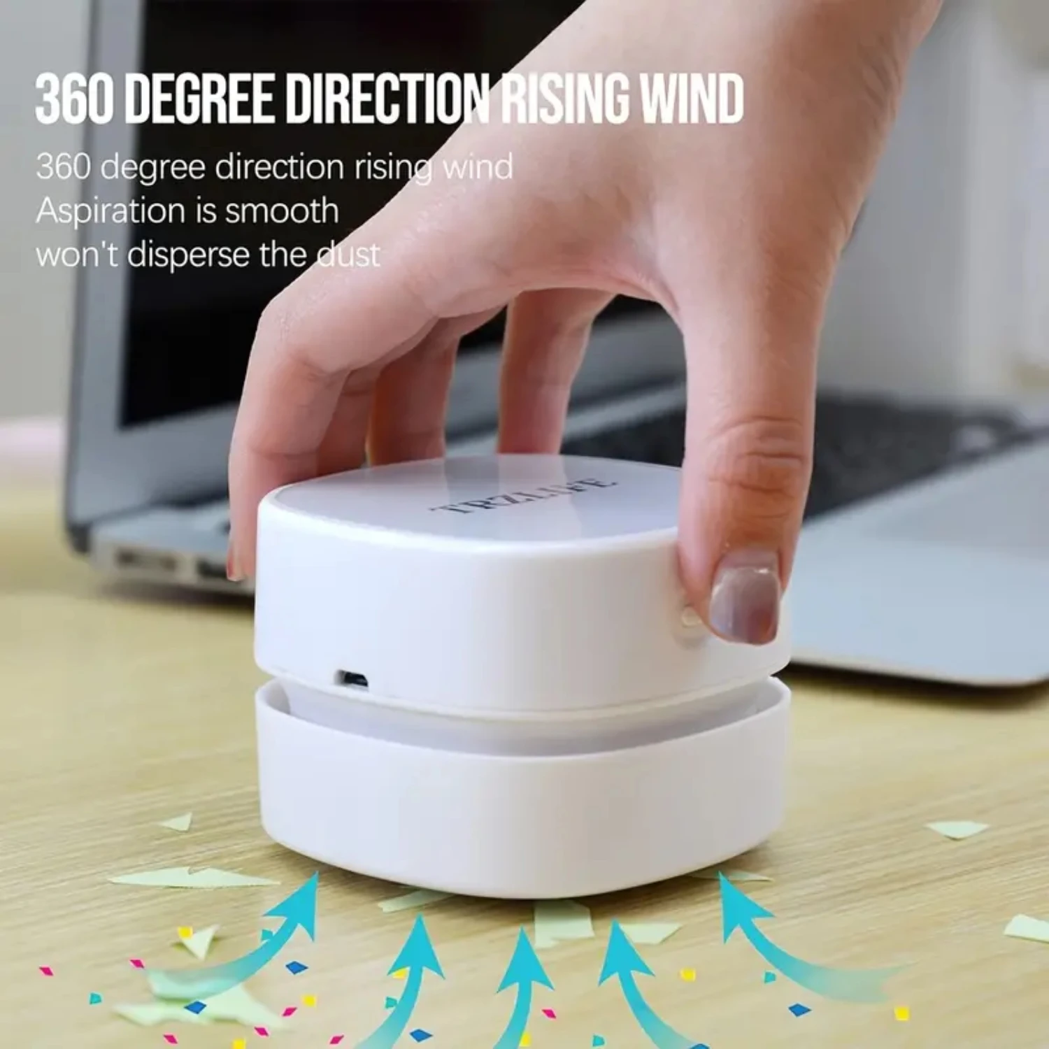 Desk Vacuum Cleaner Mini Vacuum For Desk High Suction Material Crumbs Dirt