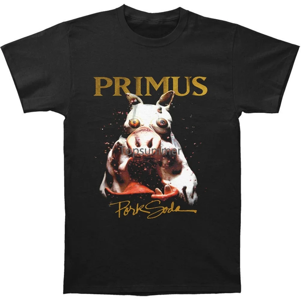 Primus Men'S Pork Soda T Shirt Black