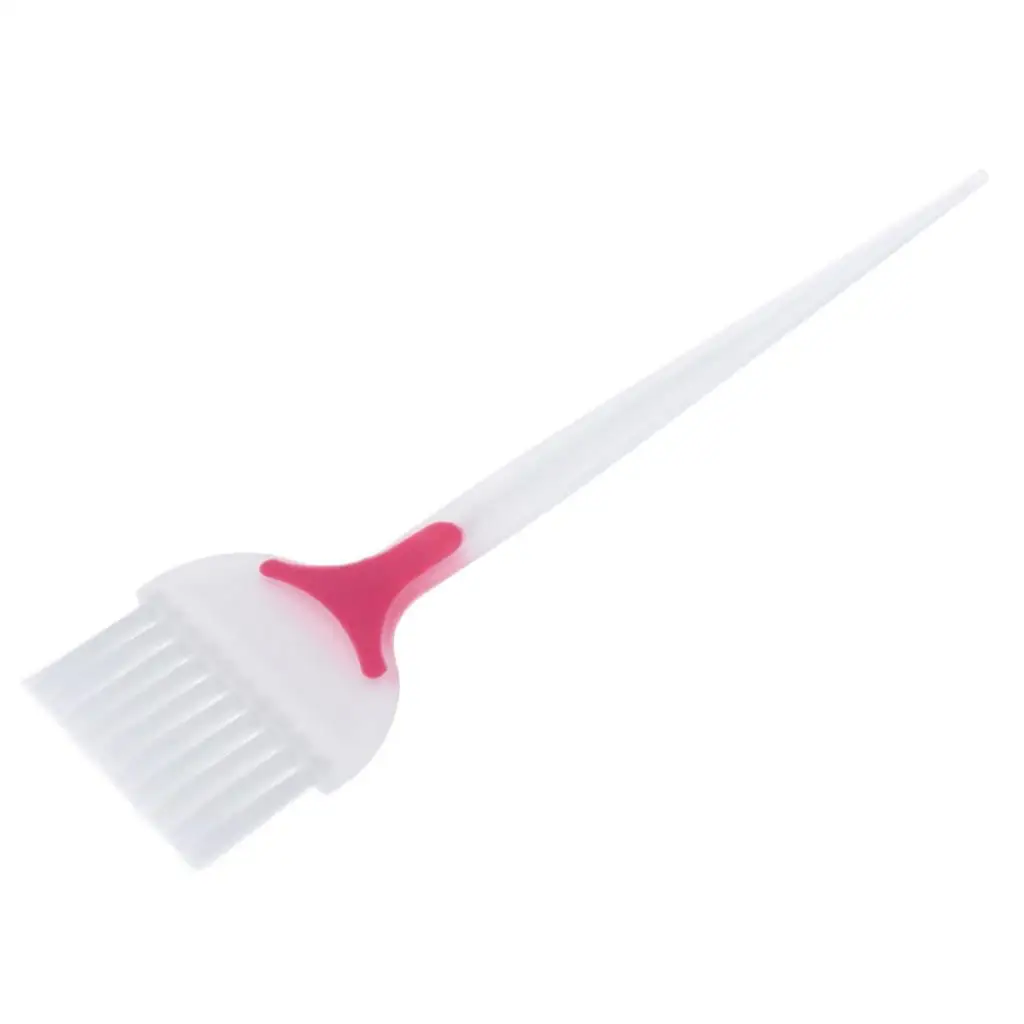 Anti Static Hair Dyeing Comb Non Slip Handle Coloring Brush for Salon Balayage and Home Hair Tinting