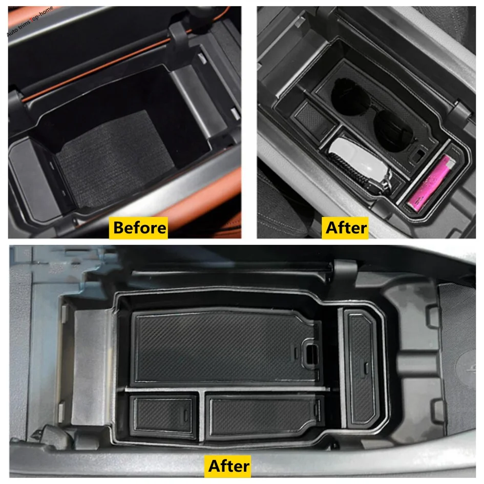 

Plastic Central Armrest Storage Glove Box Holder Tray 1PCS Cover Fit For Mazda CX-50 CX50 VA 2022 2023 2024 Car Accessories