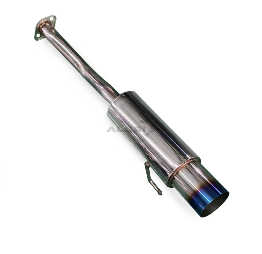 Punta de escape de cañón para Honda Civic 1,8 2005-2011, escape de onda de coche deportivo, escape trasero de eje de alto rendimiento