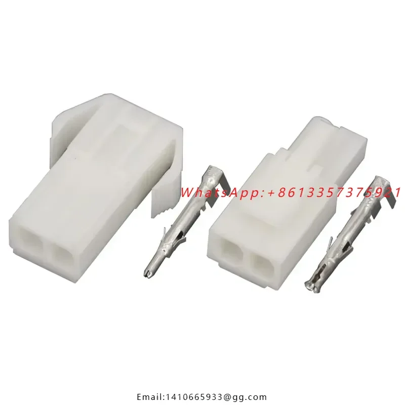 10 Sets EL-2P Small Electronic connector 4.5mm spacing, EL-4.5 2P Multipole Connectors Male and Female Plug +