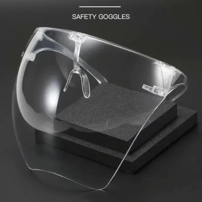 1Pcs Full Face High-definition Transparent Anti Fog Protective Mask Guard Protector Marks Goggles Anti-spray Safety Glasses image 6