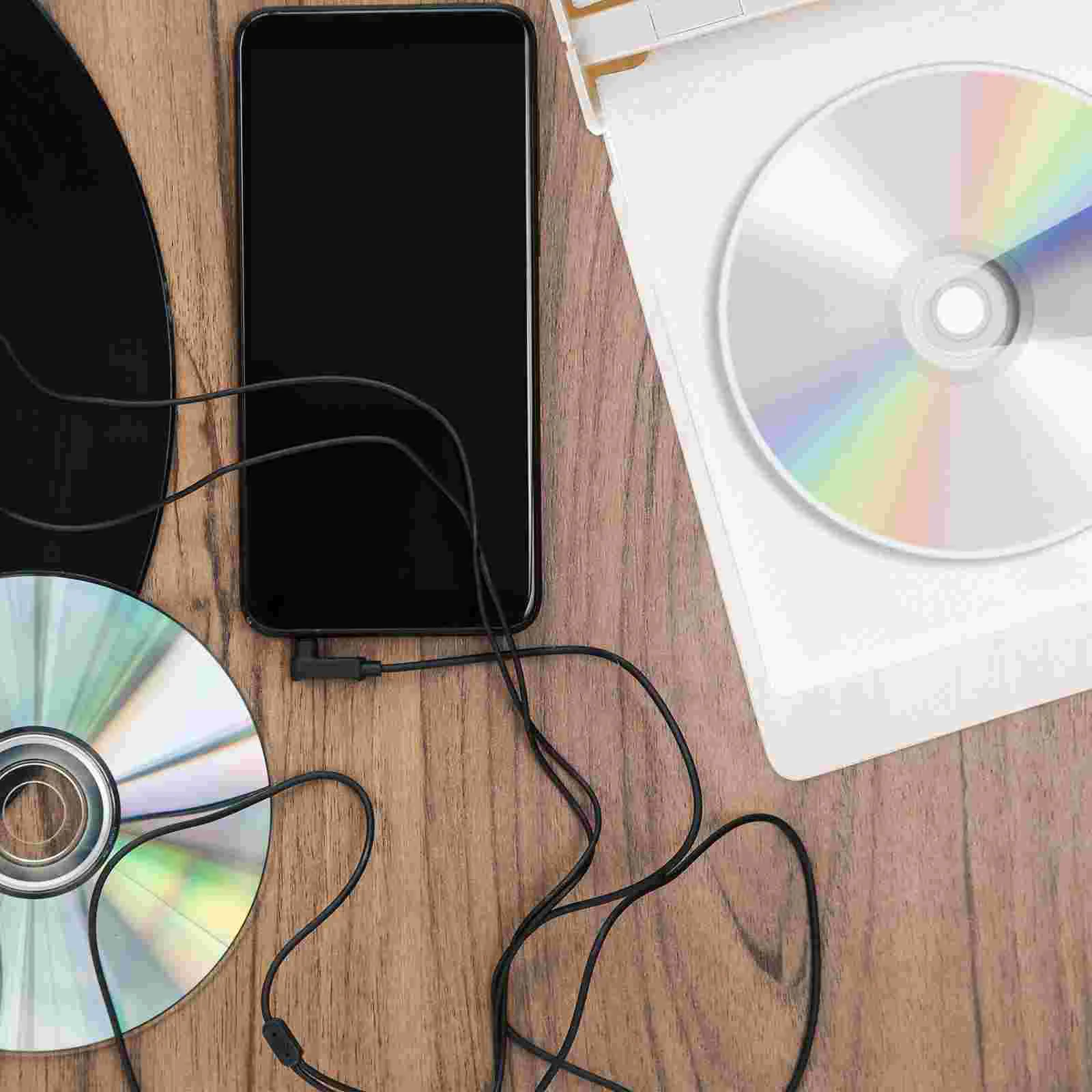 CD Case Practical CD Holder Simple Disc Storage Organizer Portable Storage Holder for Dorm Office Home