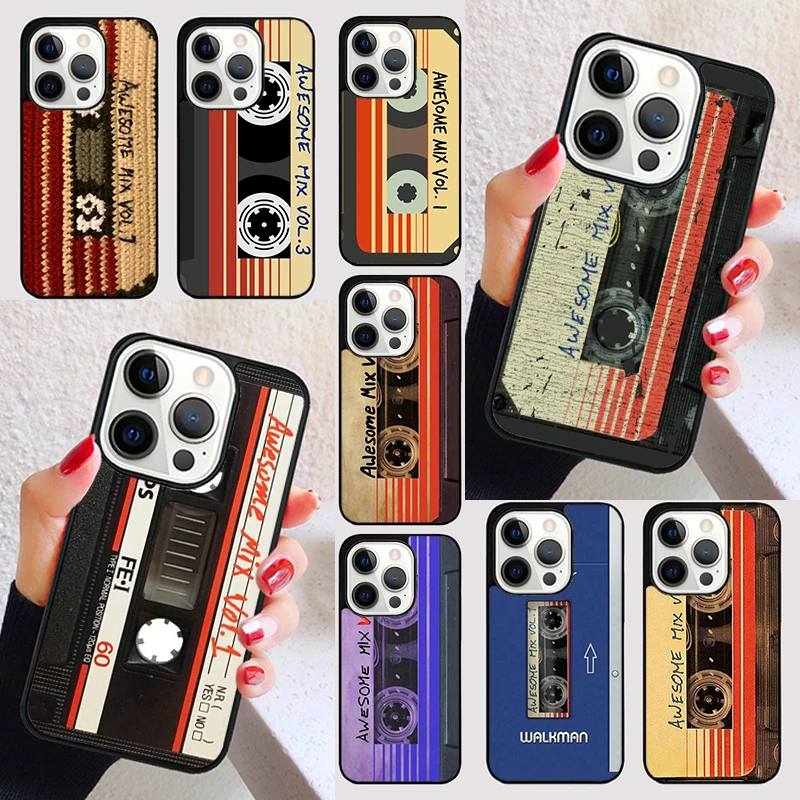 Awesome Mix Vol.1 Phone Case for iPhone 16 15 SE2020 6 7 8 Plus for Apple 13 11 12 14 Mini Pro Max Cover coque Shell