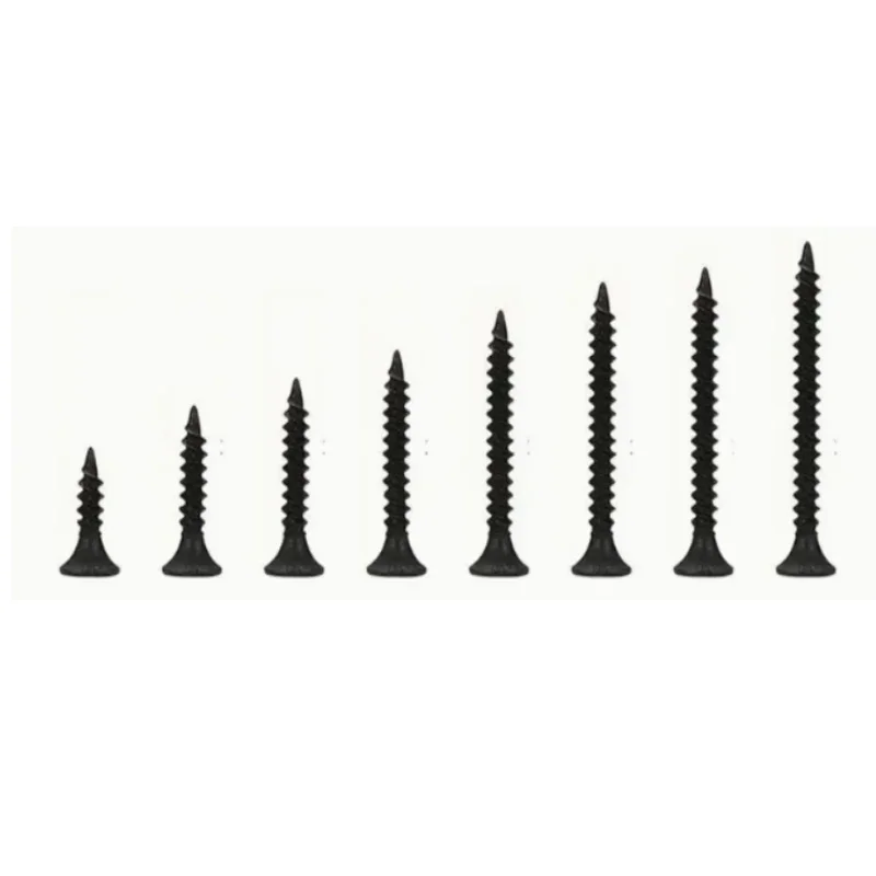 800pcs Black Cross Countersunk Head Flat Head Self Tapping Screw Combination Carbon Steel Black Phillips Mini Screw M2