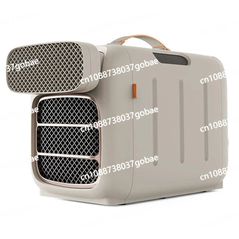 

Small camping portable outdoor heating and cooling air conditioner