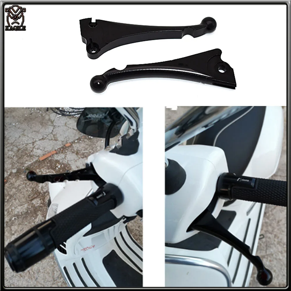 Motorcycle CNC Front Disc Rear Drum Handlebar Brakes Levers for VESPA GTS300 250 300ie GTV S150 LX LXV150 PRIMAVERA SPRINT 150