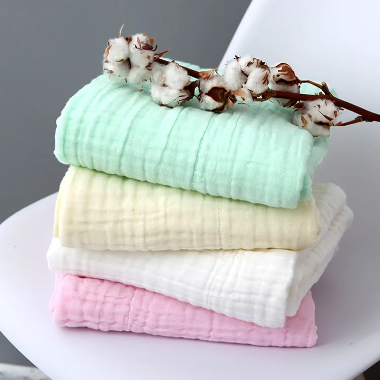 Muslin Baby Blanket Newborn 6 Layers Cotton Gauze Baby Bath Towel New Born Swaddle Wrap Stroller Blanket Lange Bedding Items