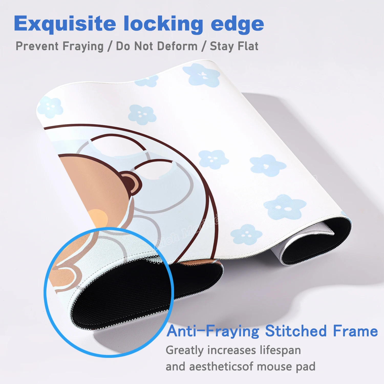 Cartoon Bubu Dudu Cute Deskmat Xxl Gamer Mouse Pad Anime Computer Table Mat Pc Accessories Mousepad Large Mats Office Mause Pads