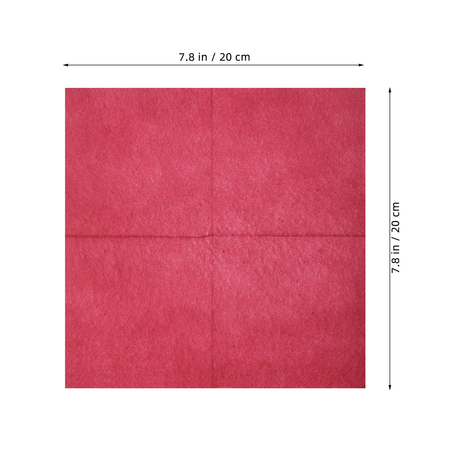 25 قطعة مناديل عشاء ورقية ممتازة للاستعمال مرة واحدة باللون الأحمر الداكن لطاولات الزفاف وحفلات الزفاف وحفلات الزفاف وحزمة مناديل اليد للضيوف
