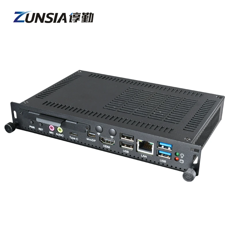 Zunsia Intel 12th Alder Lake-U/-P Core I3/i5/i7 CPU 4K All in One Computer Industrial PC OPS Mini PC for Interactive Flat Panel