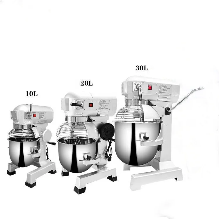20L Pizza Horizontal Blender Commercial Bread Machine Bakery Kitchen Industrial Mixer